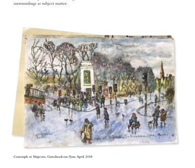 Painting by Charlie Rogers, from page 37 of Pursued by Bulldozers