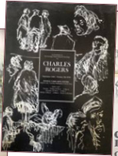 Painting by Charlie Rogers, from page 45 of Pursued by Bulldozers